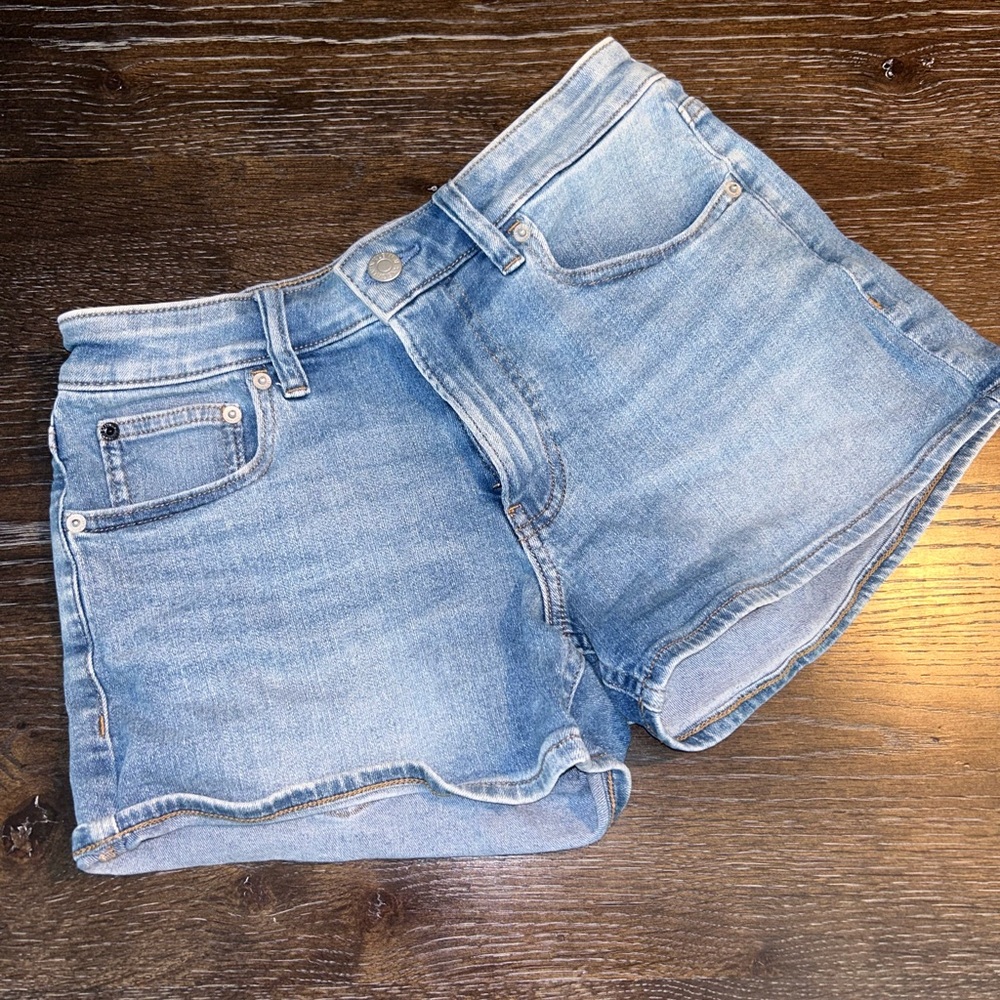 Calvin Klein Light Blue Jean Shorts